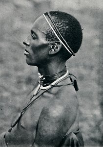 Hima z Mpororo, rovníková Afrika, západně od Victoria Nyanza, 1912 od Harry Johnston