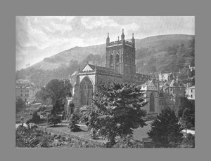 Převorský kostel, Great Malvern, c1900 od Harvey Barton