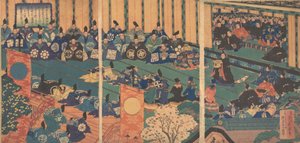 Setkání se zahraničními hodnostáři, 1867 Meiji 1.