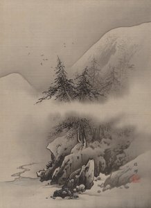 Snow Landscape, ca. 1885-89. od Hashimoto Gaho