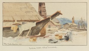 Indian Beach v Port Townsend od Hattie Foster Beecher