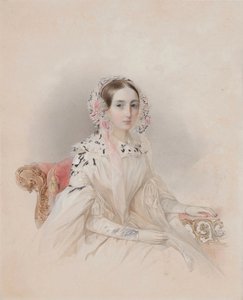 Portrét princezny Terezie z Nassau-Weilburg 1815-1871, 1838