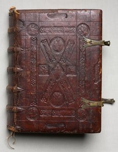 Kniha evangelií s portréty evangelistů, c. 1480. od Hausbuch Master