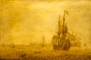 Nizozemská loď Eendracht od Heerman Witmont