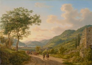 Oblast na Lago di Como od Heinrich Adam