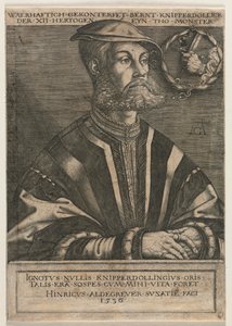 Bernt Knipperdolling, 1536. od Heinrich Aldegrever