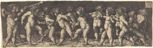 Tančící děti, 1535. od Heinrich Aldegrever