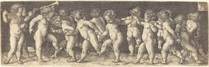 Tančící děti, 1535. od Heinrich Aldegrever