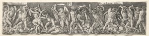 Hannibal Fighting Scipio, 1538. od Heinrich Aldegrever