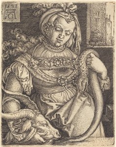 Nestřídmost, 1528. od Heinrich Aldegrever