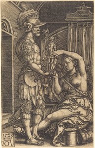 Jason a Médea od Heinrich Aldegrever