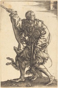 Velké svatební tanečnice, 1538. od Heinrich Aldegrever