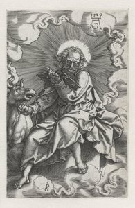 Luke Čtyři evangelisté (název série) od Heinrich Aldegrever