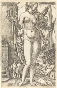 Luna od Heinrich Aldegrever