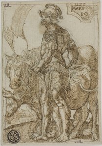 Mars, ze Sedmi planet od Heinrich Aldegrever