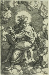 Matouš, ze Čtyř evangelistů, 1539 od Heinrich Aldegrever