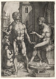 Mucius Saevola od Heinrich Aldegrever