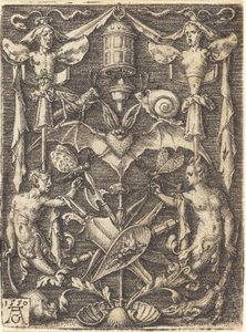 Ornament s Trophy of Arms od Heinrich Aldegrever