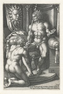 Sol Apollo Sedm planet (název série) od Heinrich Aldegrever