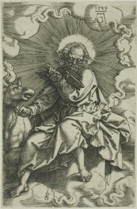 Svatý Lukáš ze Čtyř evangelistů od Heinrich Aldegrever