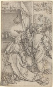 Zvěstování, 1552. od Heinrich Aldegrever