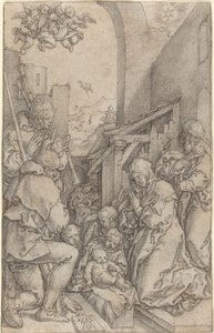 Narození Páně, 1552. od Heinrich Aldegrever