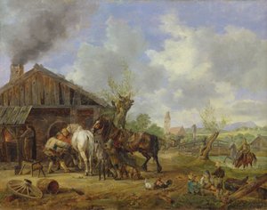 Vesnický kovář, 1826