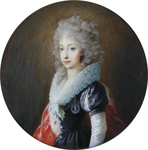 Portrét arcivévodkyně Marie Klementiny Rakouské, pozdější korunní princezny neapolské (1777-1801)
