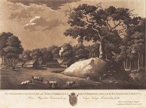 Současné pozůstatky hradu Nielse Ebbesena Nørreriis. Část E Storch. od Heinrich Grosch