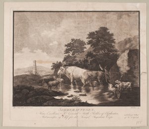 Letní večer od Heinrich Grosch