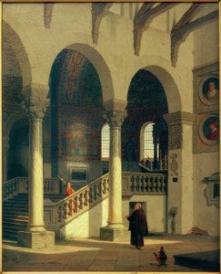Ravenna, S.Apollinare in Classe / malba v. Heinrich Hansen
