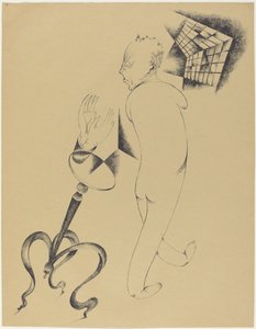 Halucinace (halucinace) od Heinrich Hoerle