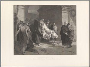 Křesťanští mučedníci jsou uneseni Christliche Maertyrer od Heinrich Nuesser