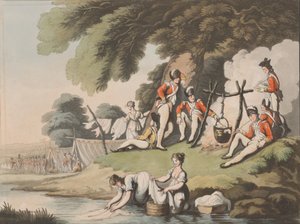 Vojáci vaří, 1. dubna 1798.