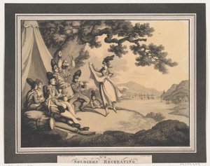 Soldiers Recreating, 1. dubna 1798.