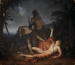 Jeřáby z Ibycus od Heinrich Schwemminger