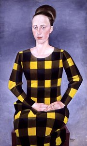 Ingeborg Stegeman, rozená Krause, manželka umělce, 1925