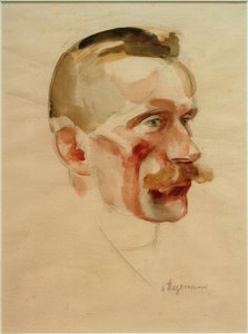 Portrét Wilhelma Wernera, kolem roku 1926