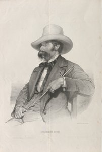 Portrét skladatele Federica Ricciho 1809-1877, 1853. od Heinrich Stohl