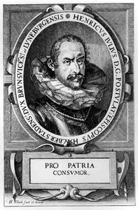 Portrét Jindřicha mladšího (1489-1568), vévody z Brunswicku, Luneburgu a Wolfenbuttelu