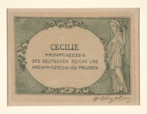 Knihovní desky od Heinrich Vogeler