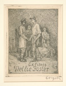 Knihovní desky od Heinrich Vogeler