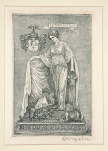 Knihovní desky od Heinrich Vogeler