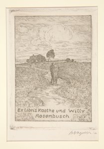 Knihovní desky od Heinrich Vogeler