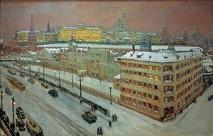 Moskva v noci, 1939.