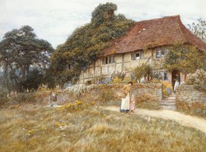 Ve Stedhamu poblíž Midhurstu od Helen Allingham