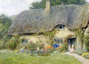 Ve Wroughton, Wiltshire (akvarel na papíře)