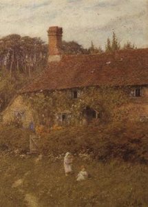 Chata ve Witley od Helen Allingham