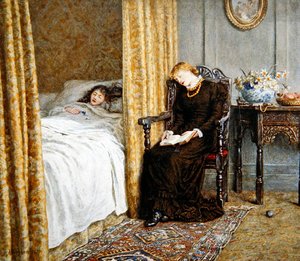 Rekonvalescent od Helen Allingham