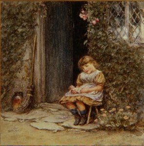 Oblíbená panenka od Helen Allingham
